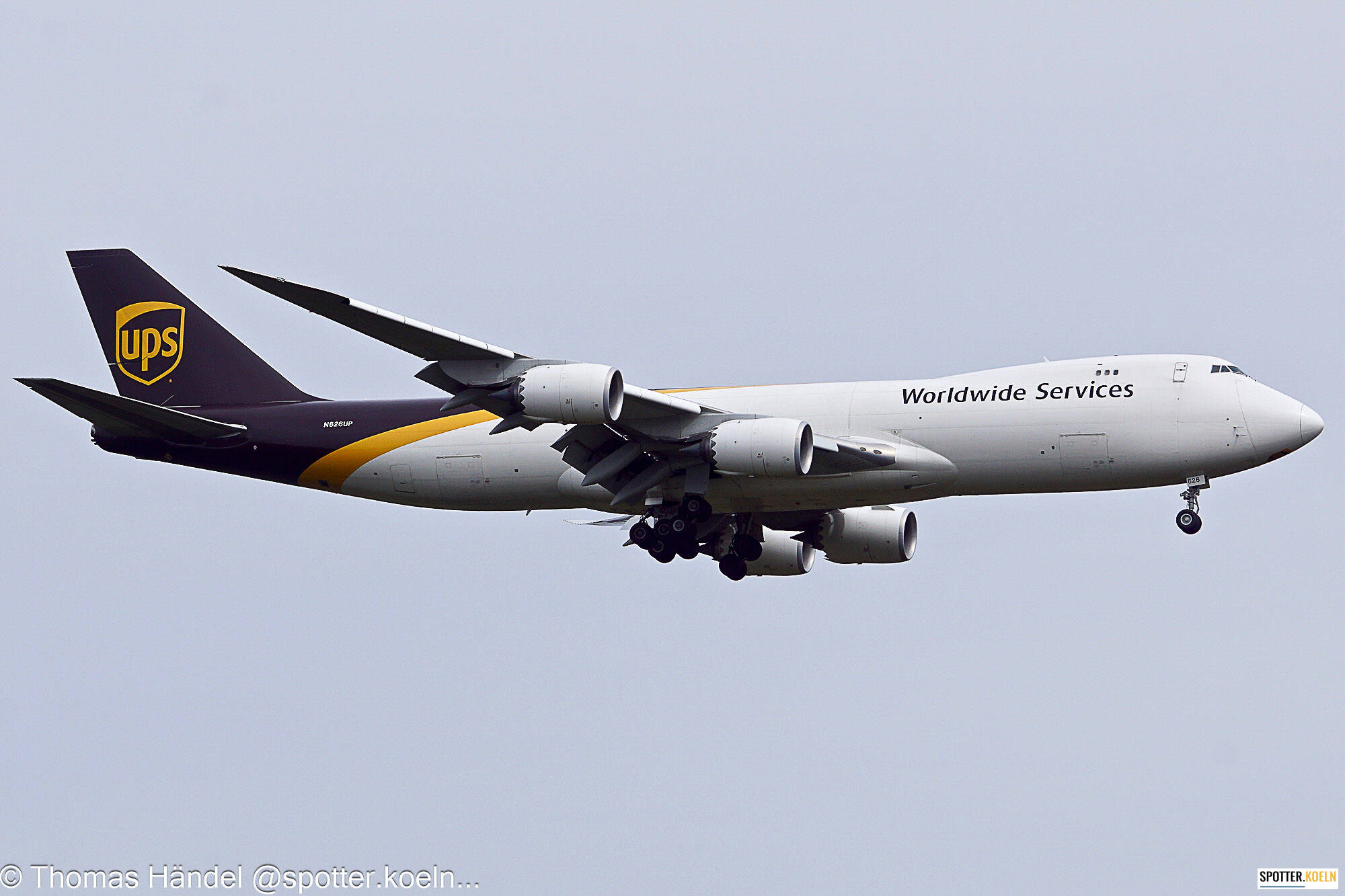 UPS N626UP Boeing 747-84AF 