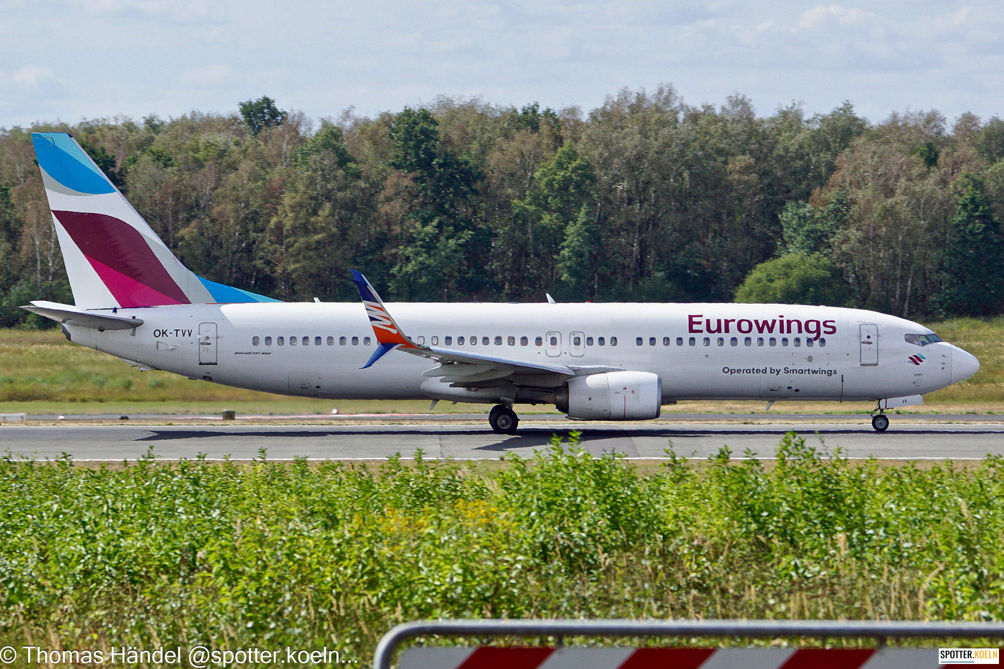 Smartwings(Eurowings) OK-TVV Boeing 737-86N(WL) 