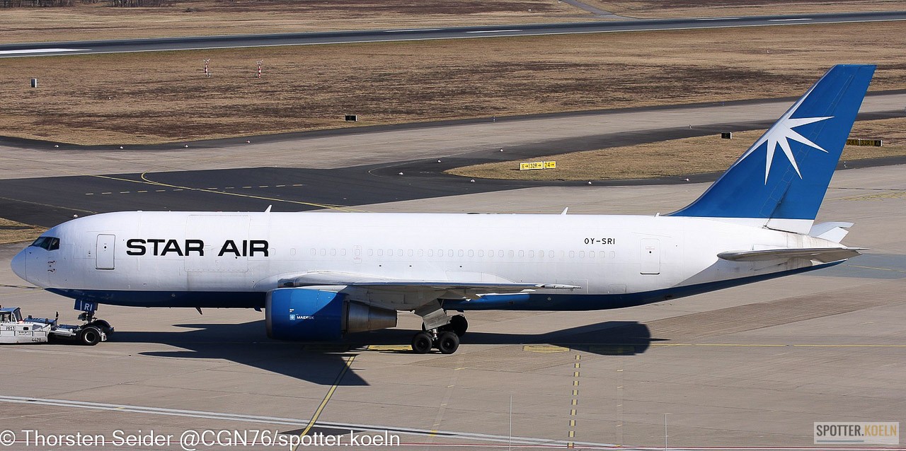 Star Air OY-SRI  Boeing 767-25E(BDSF)