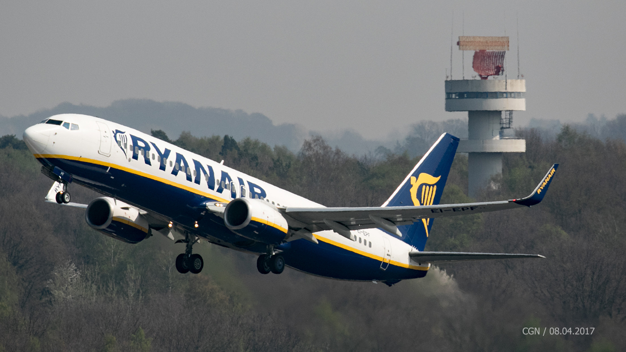 EI-EPF Ryanair Boeing 737-8AS(WL)