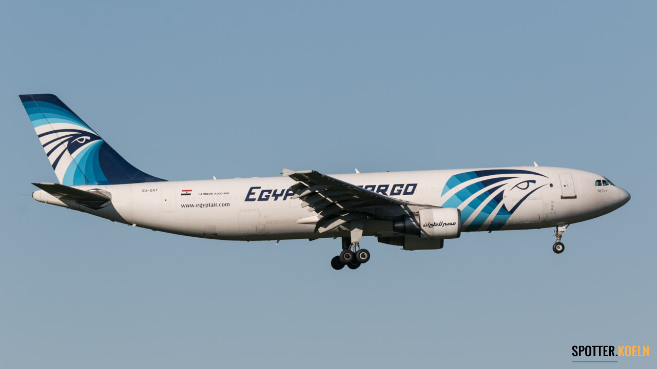 EgyptAir Cargo SU-GAY  Airbus A300-600(F)