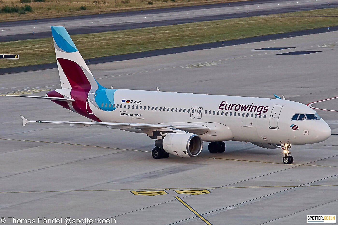 Eurowings D-ABZL Airbus A320-216 