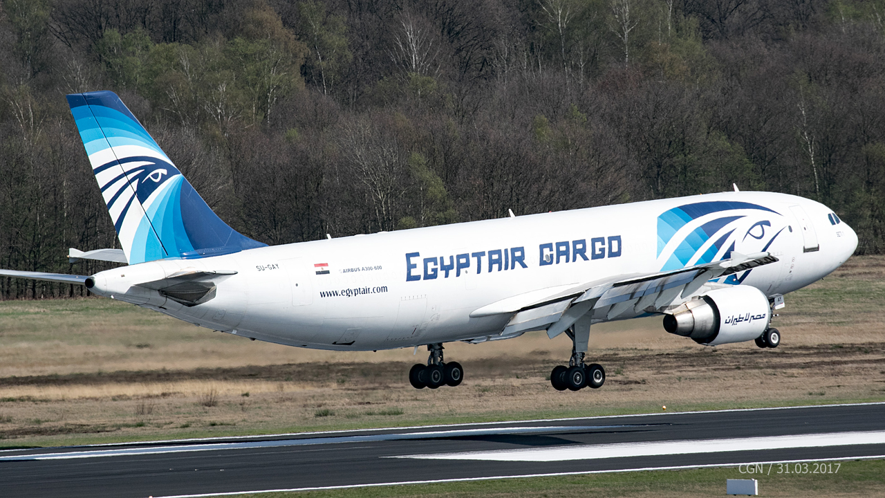 EgyptAir Cargo SU-GAY  Airbus A300-600(F)