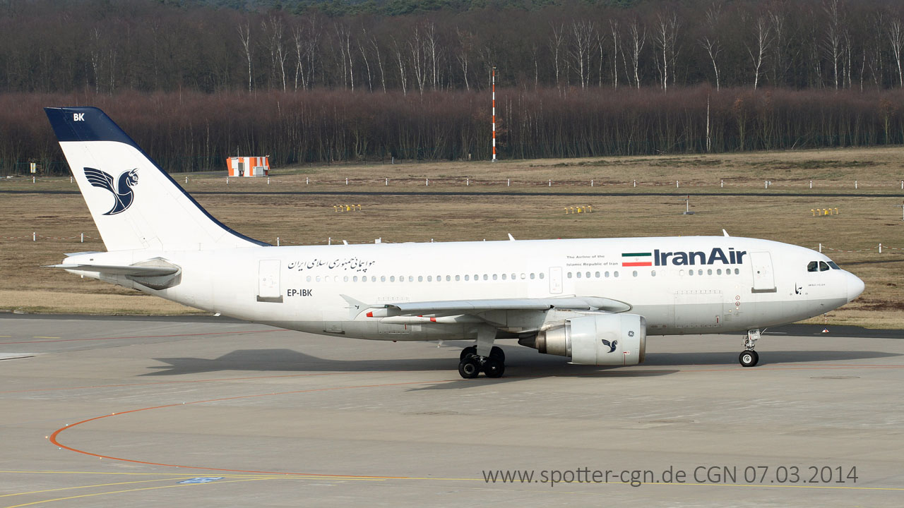 EP-IBK Iran Air Airbus A310-304