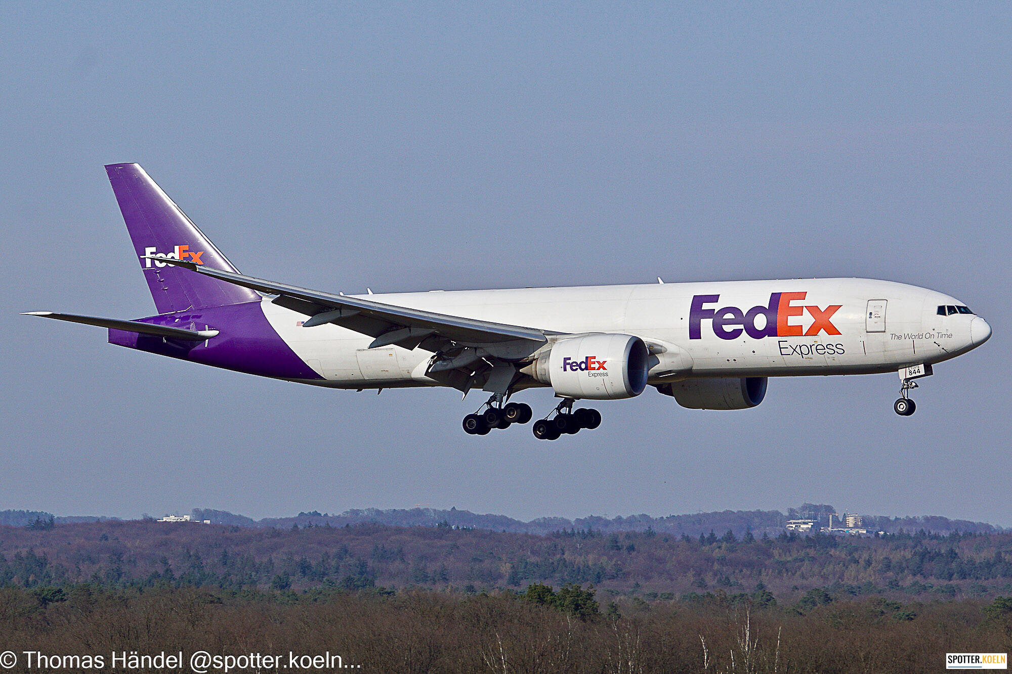 FedEx N844FD Boeing 777-FHT