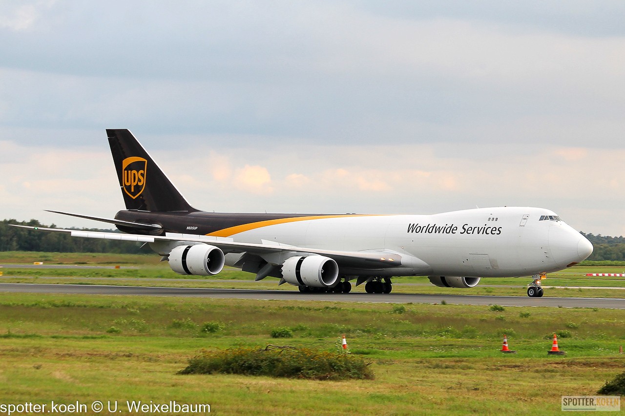 UPS N605UP B747-8F 