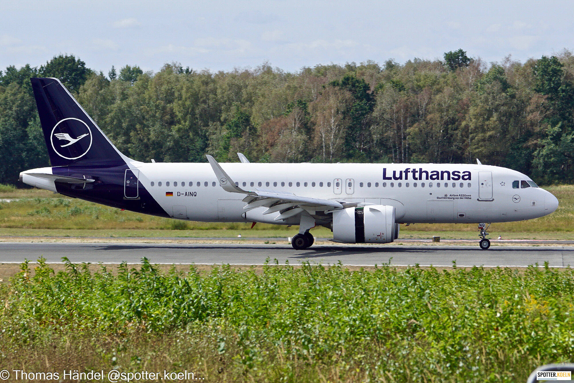 Lufthansa D-AINQ Airbus A320-271N 