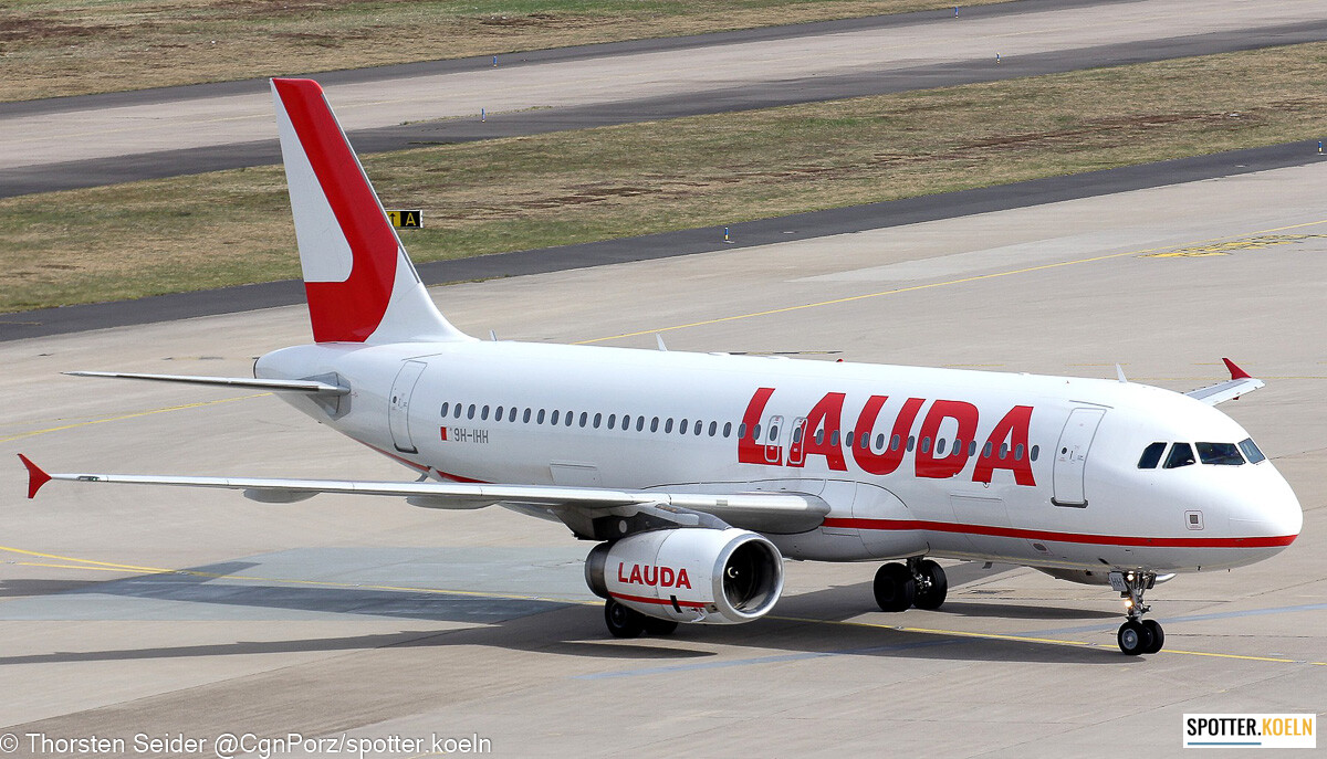 Lauda Europe Airbus A320-200 9H-IHH 