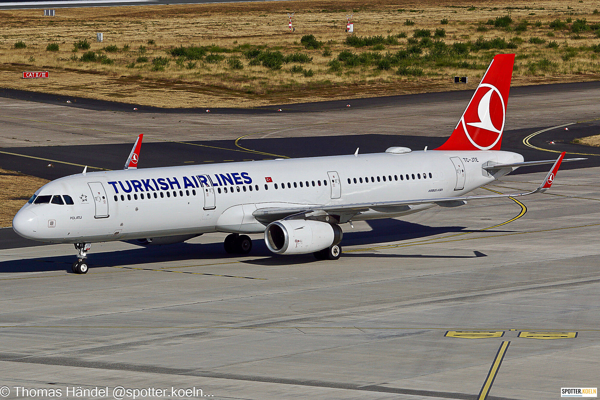 Turkish Airlines TC-JTE Airbus A321-231(WL)
