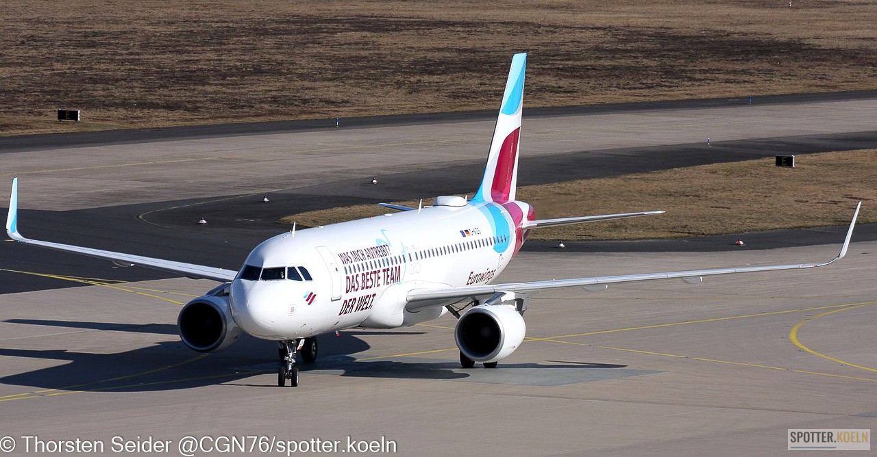 Eurowings A320-200W D-AIZS 