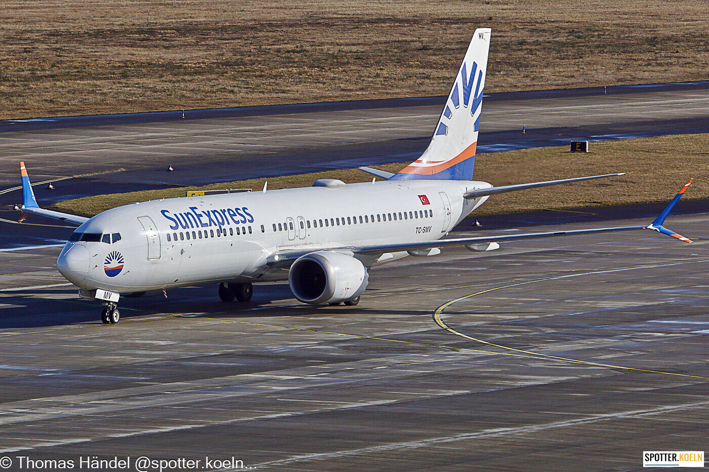SunExpress TC-SMV Boeing 737MAX8 