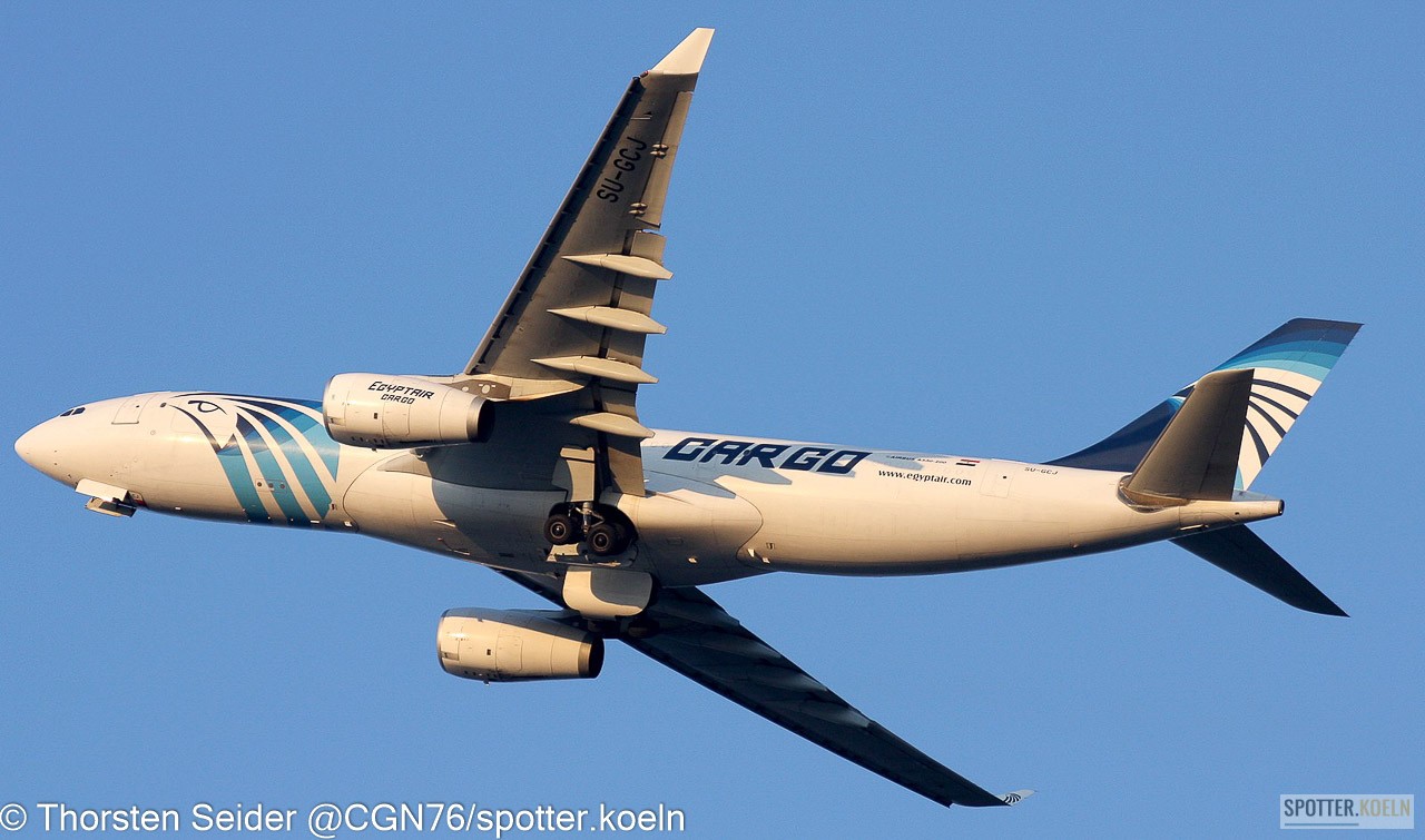 EgyptAir Cargo SU-GCJ Airbus A330-200(F)