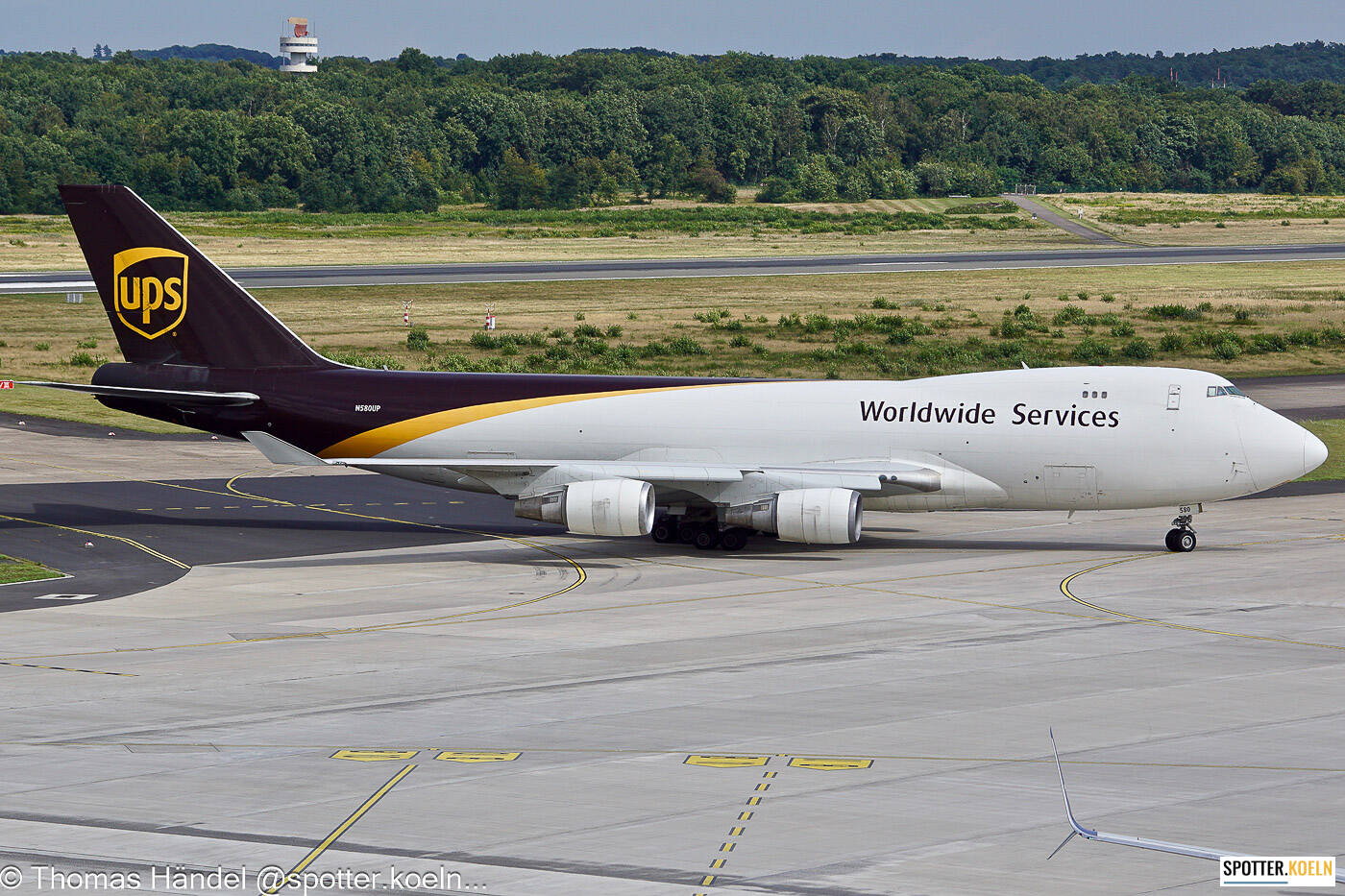 UPS N580UP Boeing B747-428F 