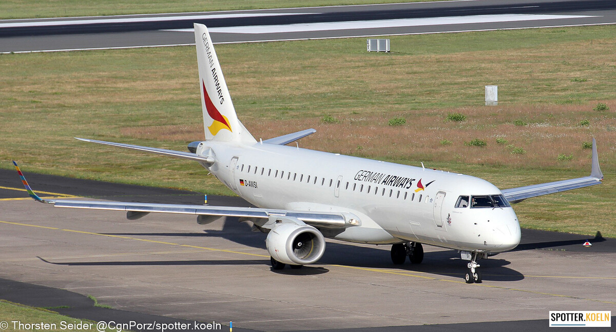 German Airways  Embraer ERJ-190  D-AWSI 