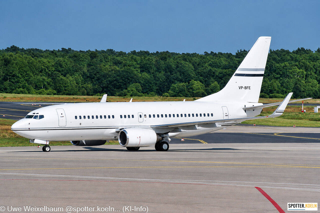 Ford Air VP-BFE B737-7CP 