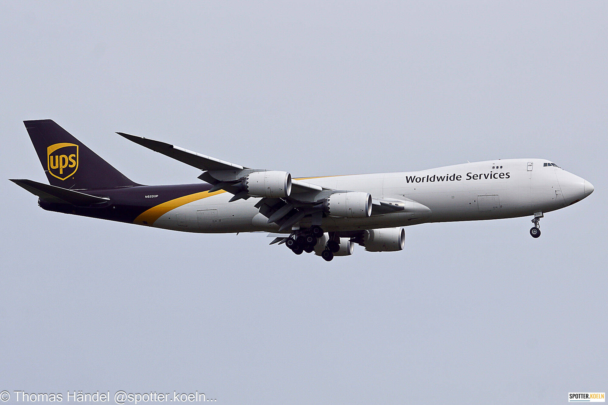 UPS N623UP Boeing 747-84AF 