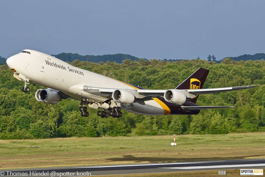 UPS N611UP Boeing B747-8F CGN 26.05.2025 Thomas Haendel