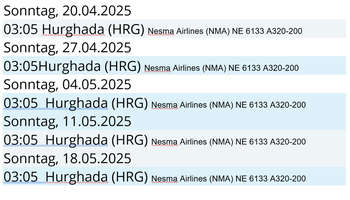 thumbnailsNesma Airlines   Abflug und Ankunft Köln Bonn Airport   www