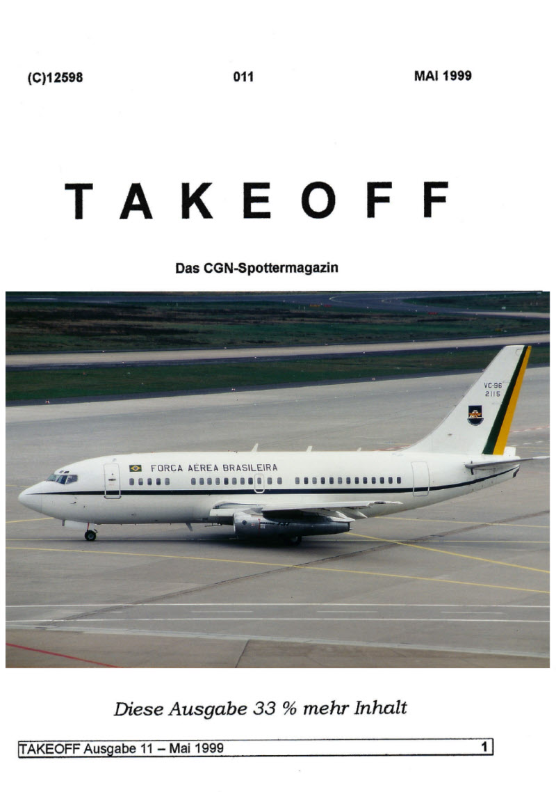 TAKEOFF - CGN-Spottermagazin No.11