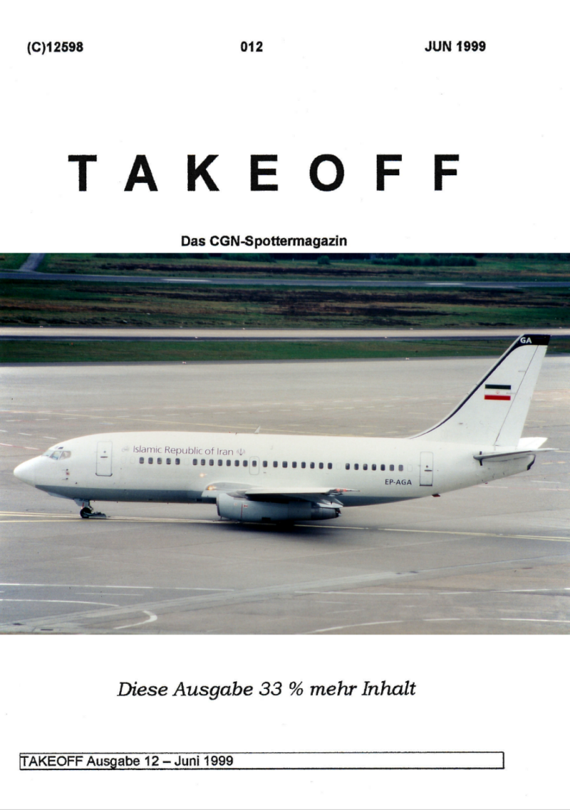 TAKEOFF - CGN-Spottermagazin No.12