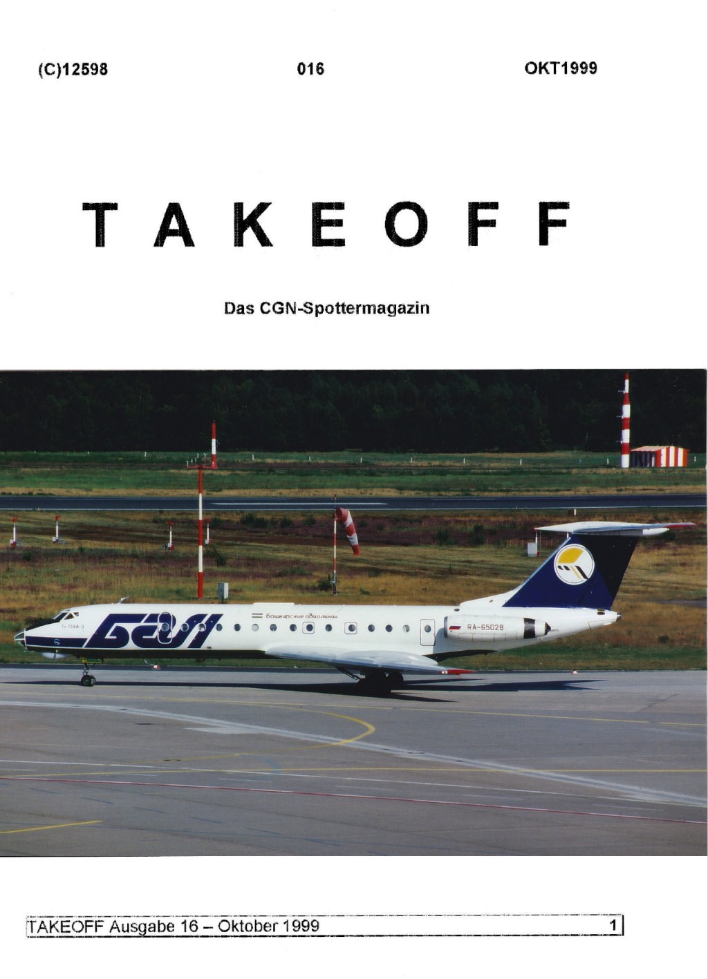 TAKEOFF - CGN-Spottermagazin No.16