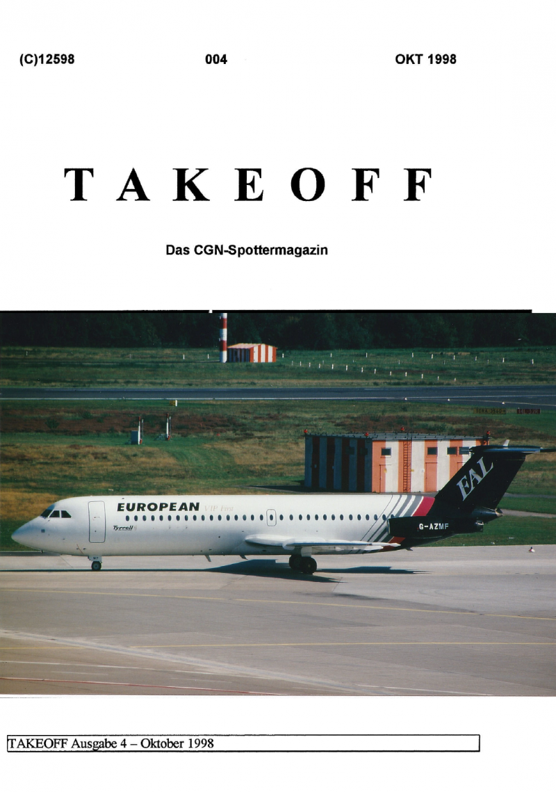 TAKEOFF - CGN-Spottermagazin No.4