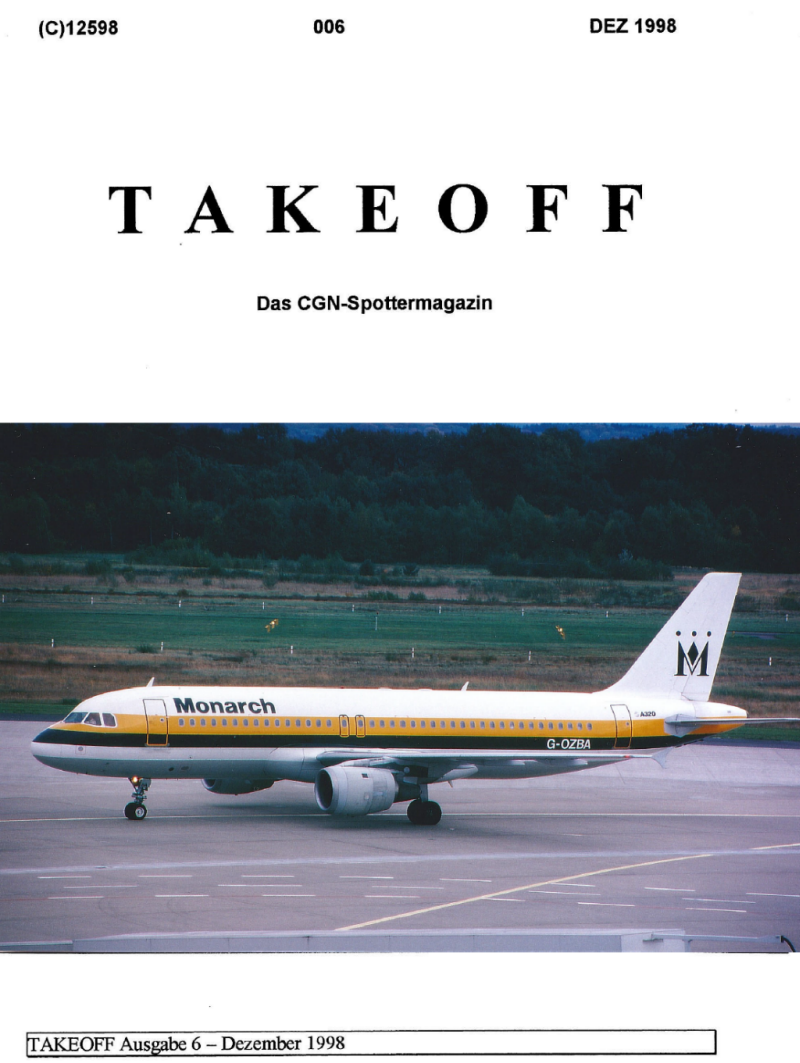 TAKEOFF - CGN-Spottermagazin No.6