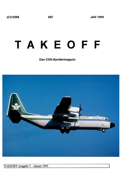 TAKEOFF - CGN-Spottermagazin No.7