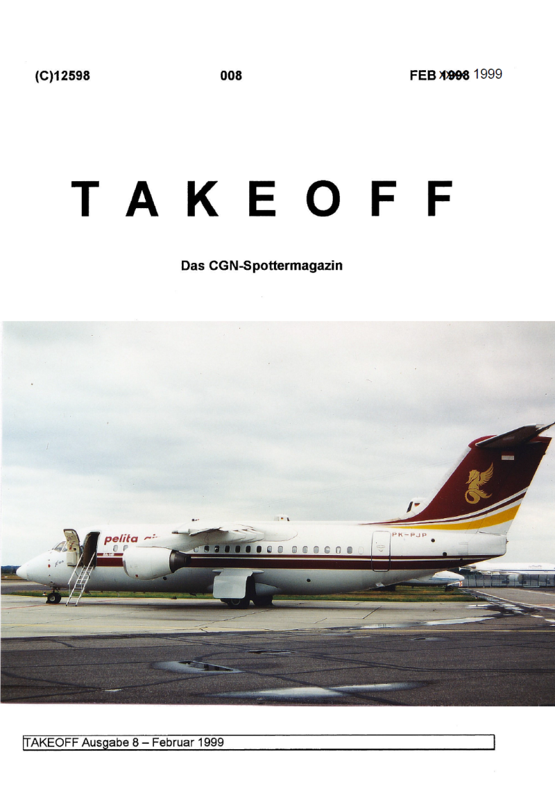 TAKEOFF - CGN-Spottermagazin No.8