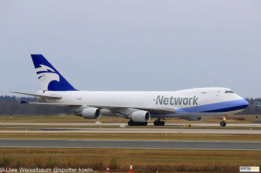 Air Atlanta Icelandic (Network) TF-AKG Boeing B747-409F CGN 15.02.2025 Uwe Weixelbaum